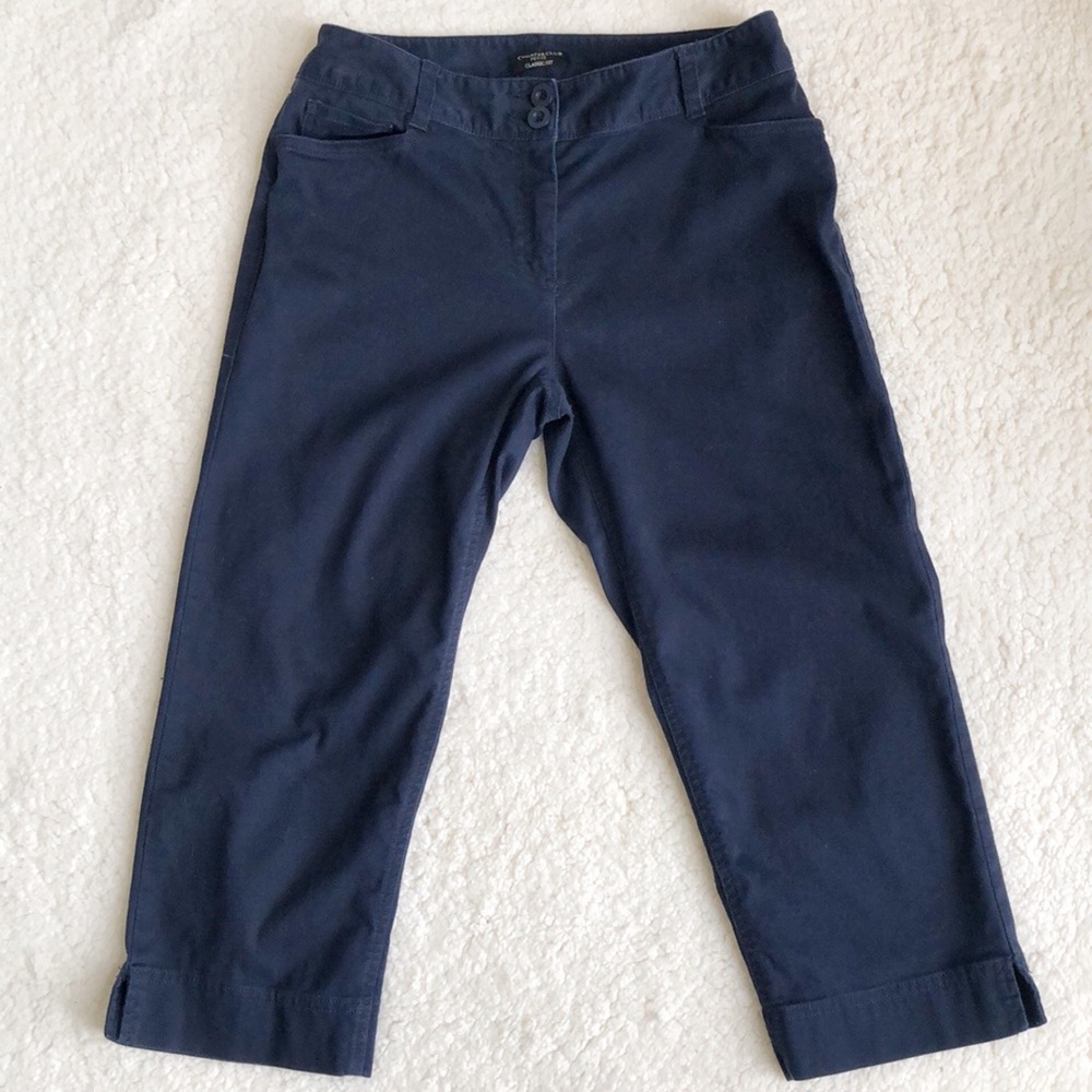 Charter Club Classic Fit 5 Pocket Capris Sz 4P